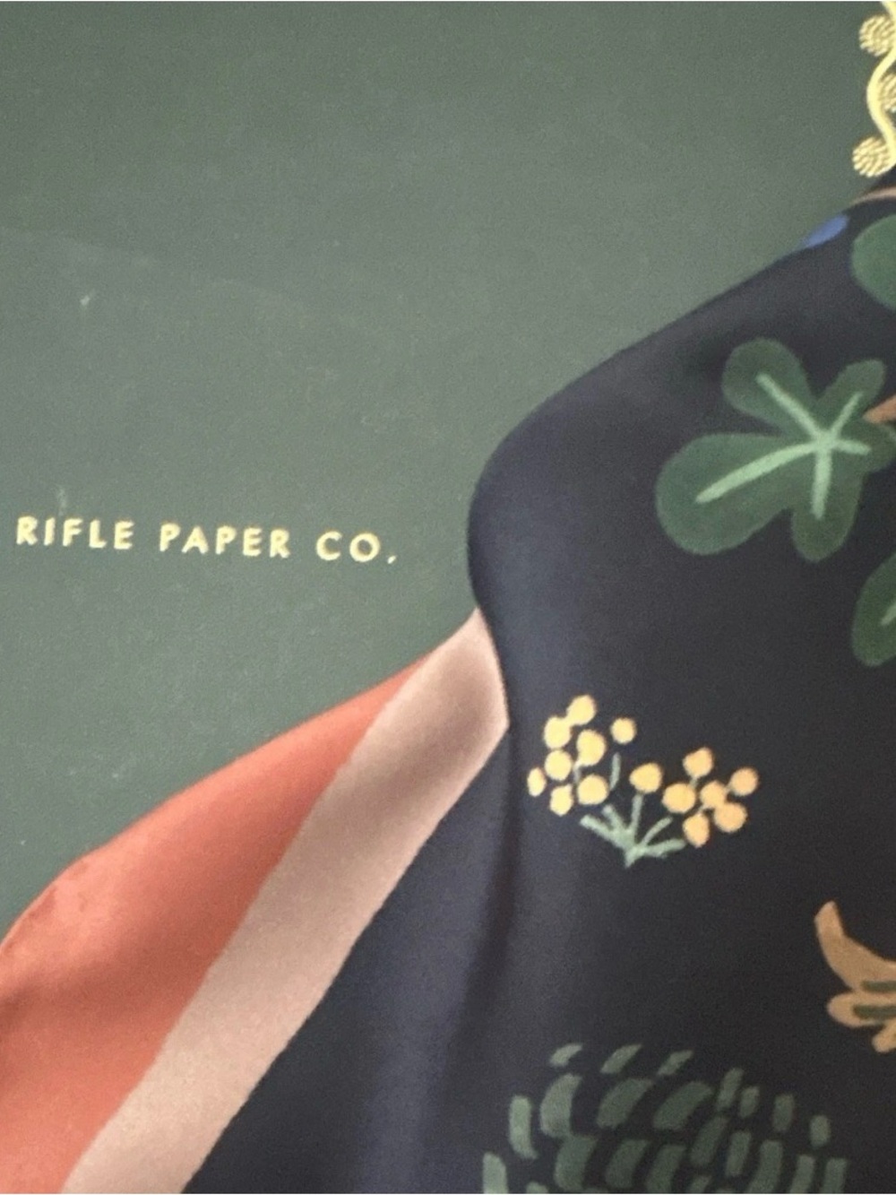 Rifle Paper Co. | Silk Scarf - minagerie - Picture 5 of 6